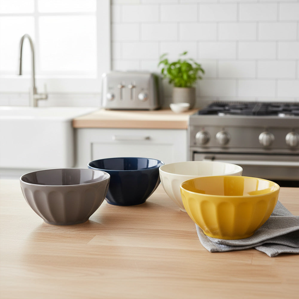 وعاء حلوى متعدد الألوان، 4 قطع