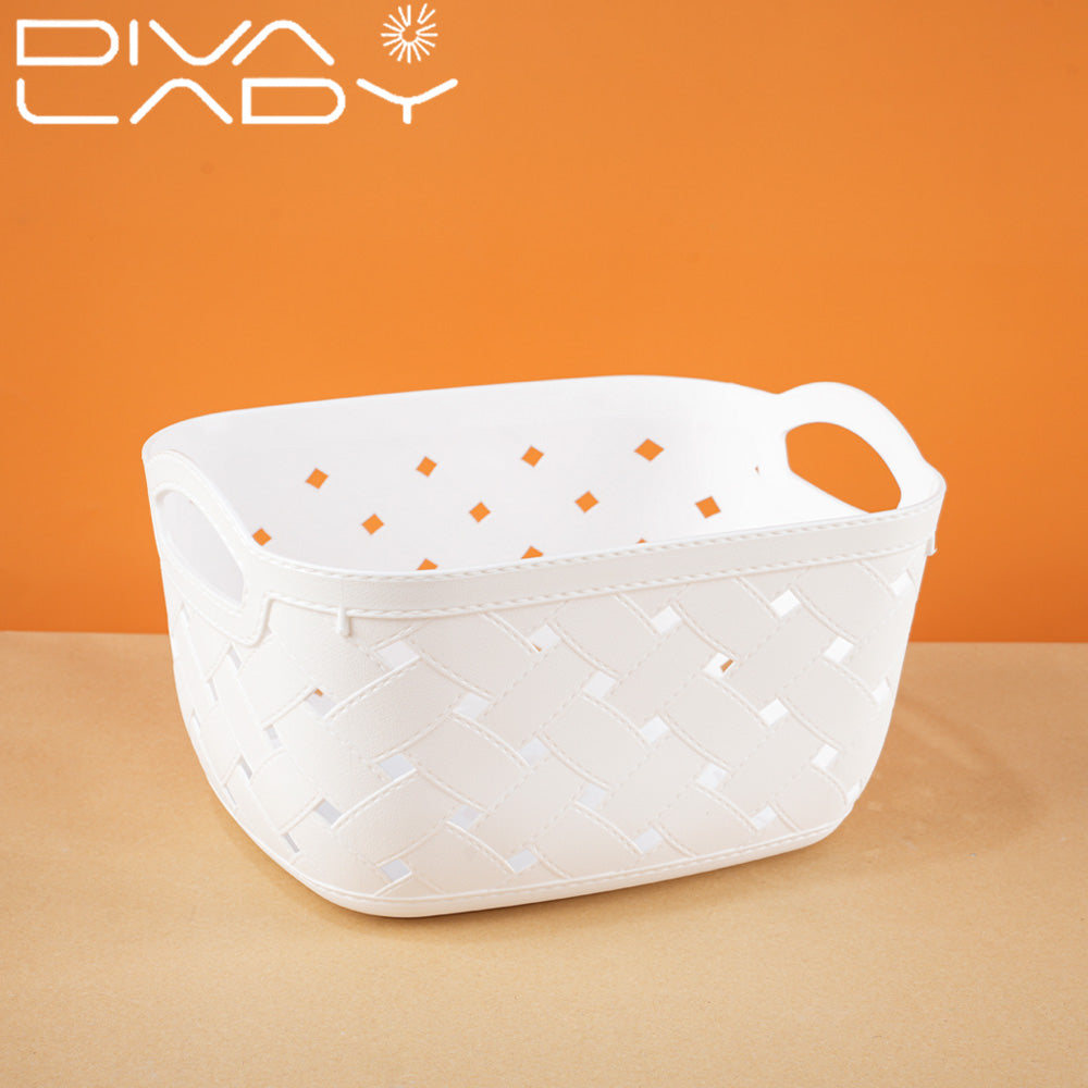 سلة بلاستيك للتقديم