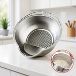 وعاء غسل وتصفية الأرز