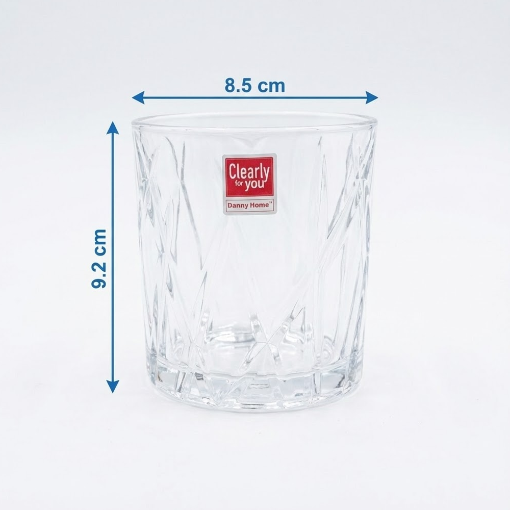 طقم اكواب تقديم زجاجية