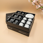 طقم استكانة وفنجان 18قطعة