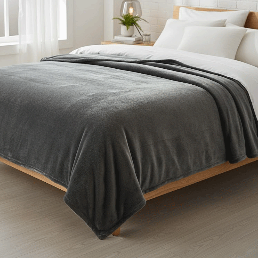 بطانية قطيفة ناعمة فاخرة