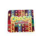 محفظة من جلد البولي يوريثان مطبوعة بطبعة 29 Crash Bandicoot