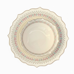 طقم أطباق مائدة فاخر 24 قطعة