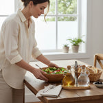 موزع الخل والزيت مع سدادة فلين