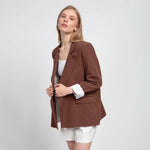 جاكيت نسائي بكفة كم