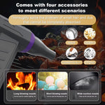 منفاخ هواء ومكنسة كهربائية 2 في 1 قابل للشحن