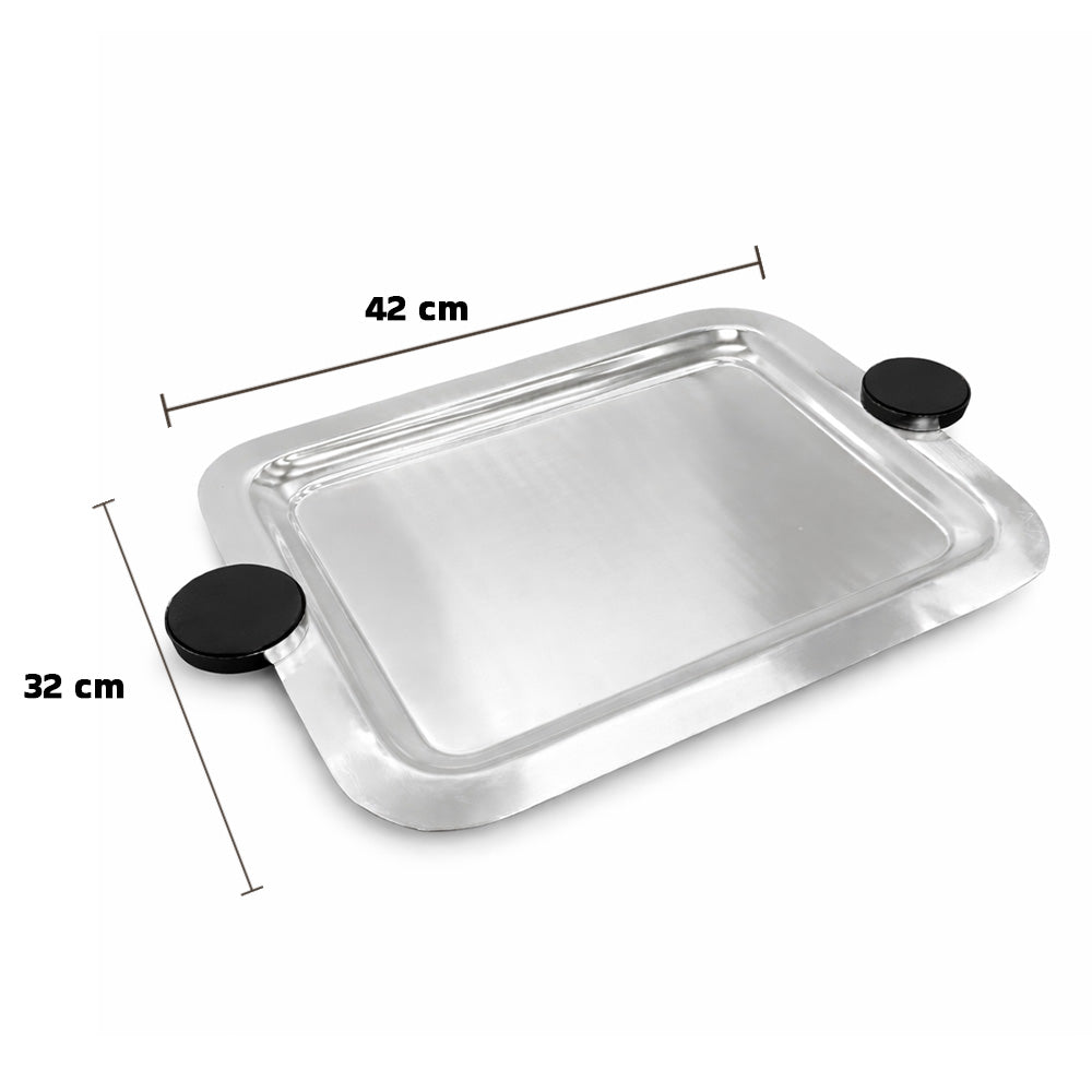 صينية تقديم مستطيلة - كبير