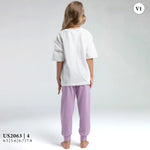 طقم بناتى بنطال طويل