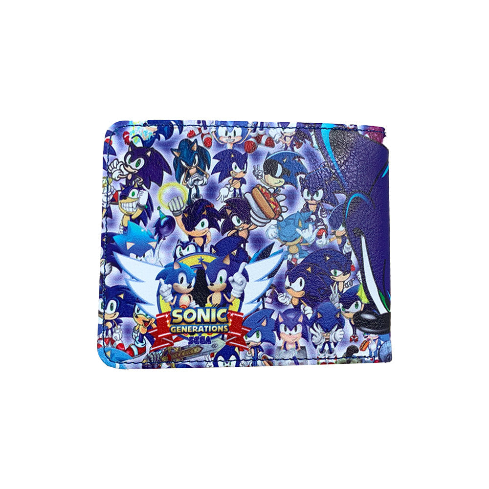 محفظة جلد مطبوعة من جيل سونيك 14