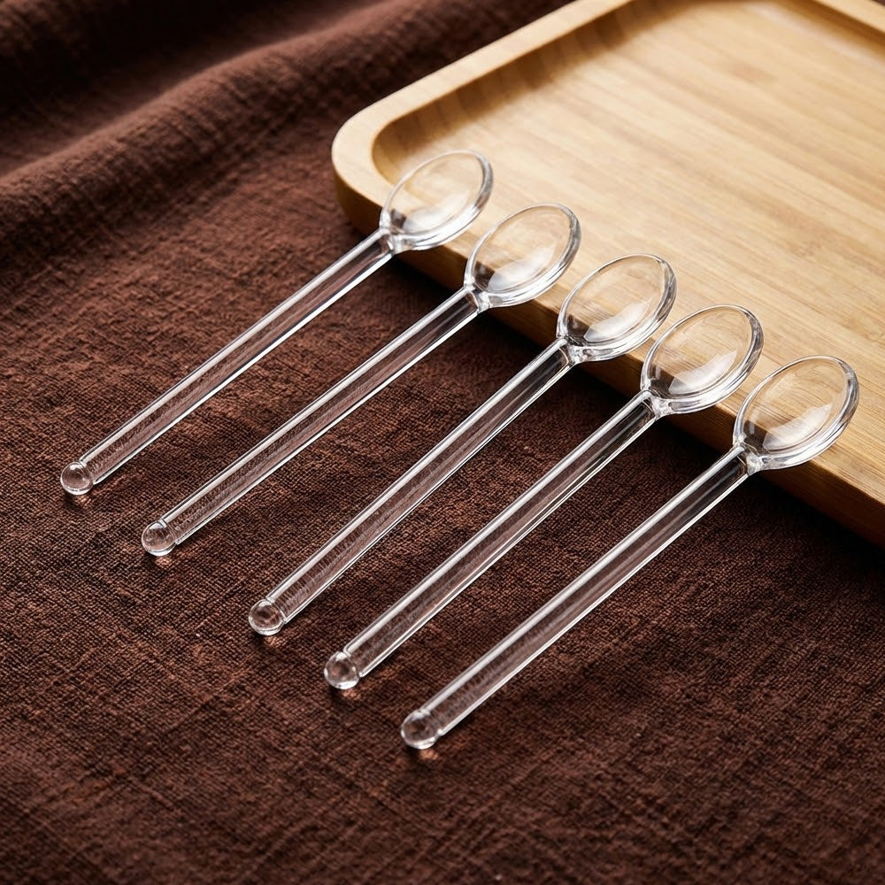 ملاعق زجاج اشكال