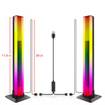 إضاءة RGB موسيقية مزدوجة