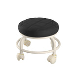 كرسي صغير بعجلات وقاعدة محززة