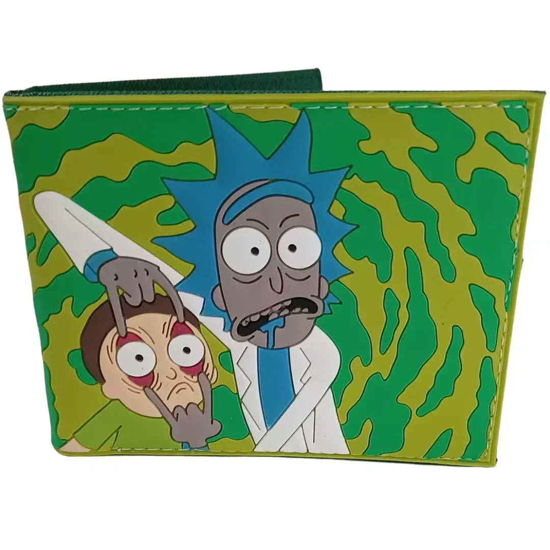 محفظة جلدية صدمت ريك ومورتي 11