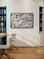 إطار لحركة مرور السيارة فني