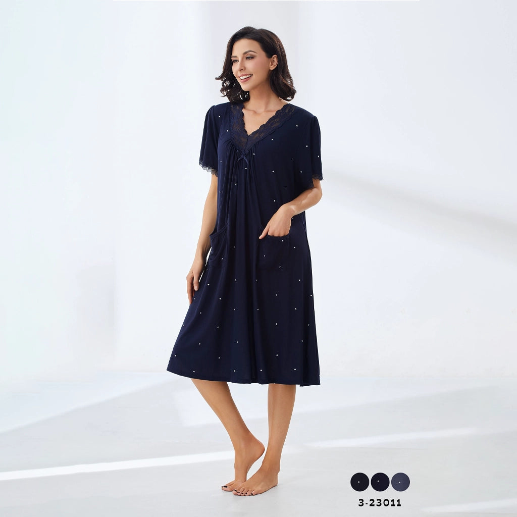 فستان منزل منقط