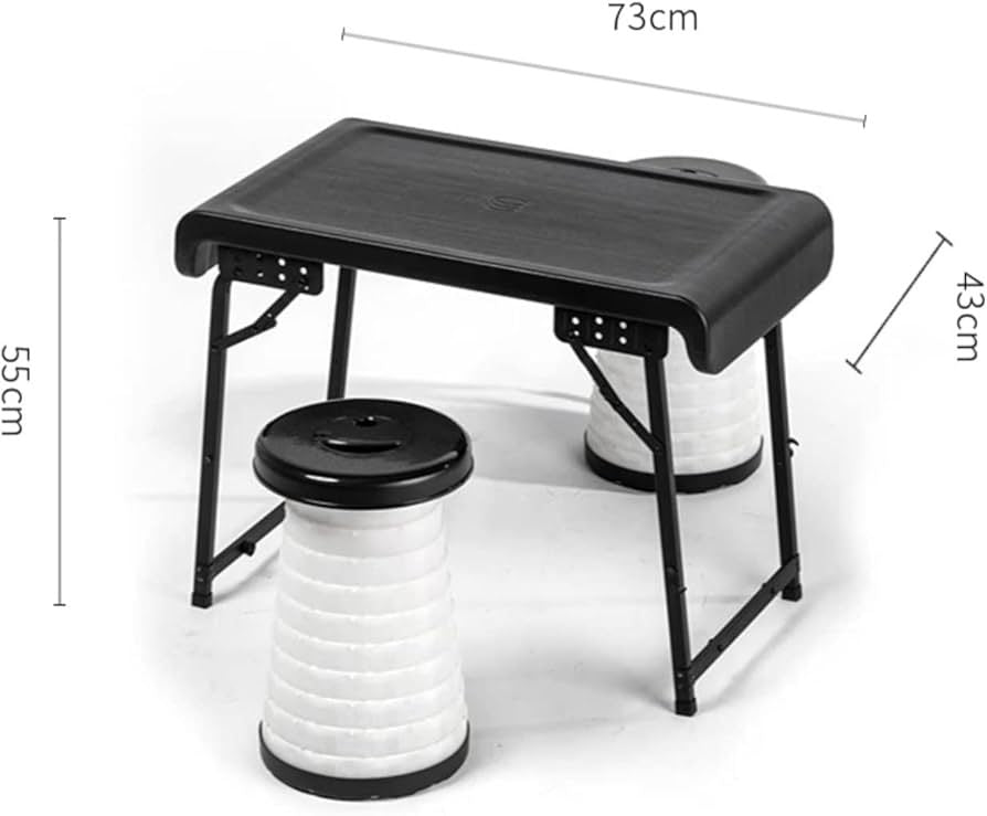 طقم طاولة وكراسي قابلة للطي