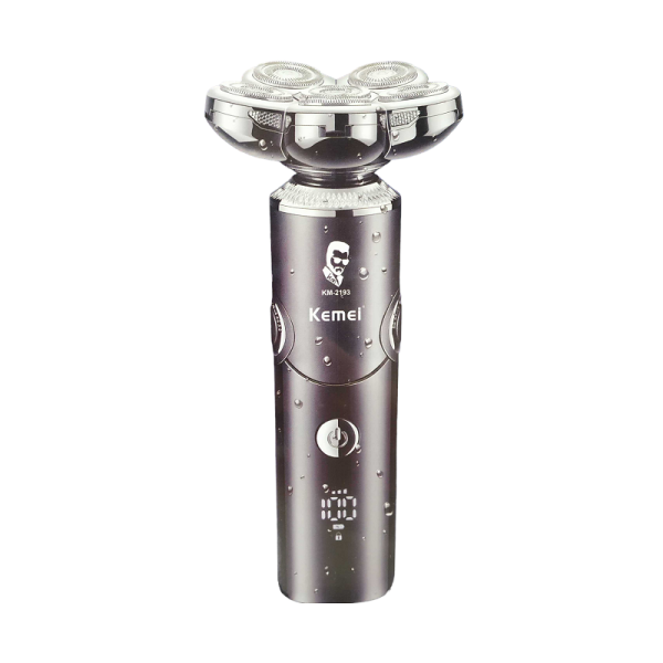 Kemei KM-2193 / 4In1 مجموعة ماكينة حلاقة رجالية قابلة للطي