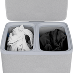 سلة غسيل 2فتحة/2حقيبة تخزين