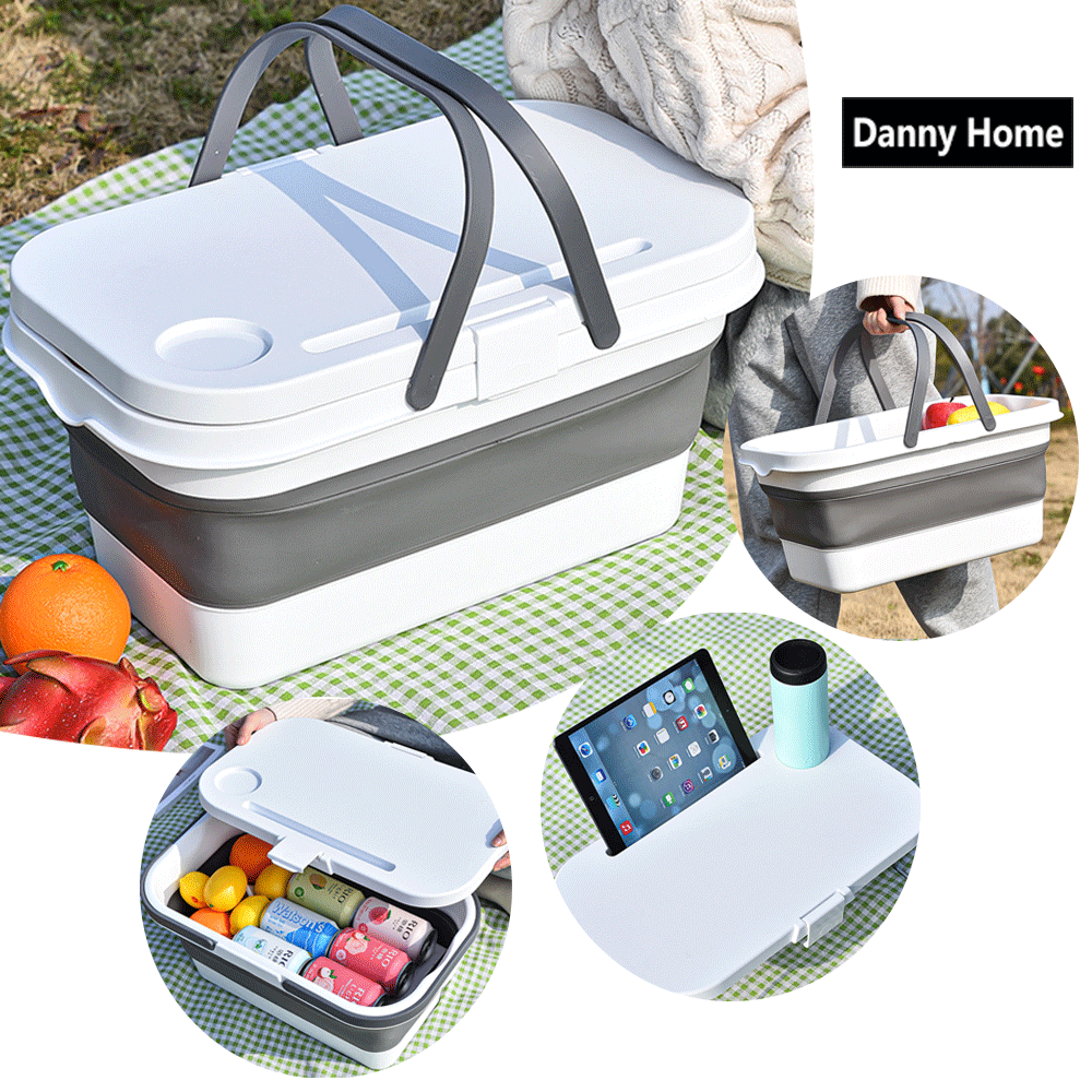 سلة قابلة للطي لتعدد الاستخدام