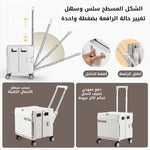 عربة تسوق قابلة للطي للاستخدام المنزلي