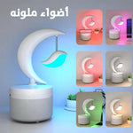 مكبر صوت بلوتوث مع إضاءة LED