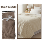 بطانية فاخرة من فرو الأرنب