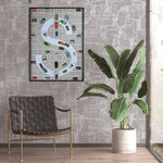 إطار لحركة مرور السيارة فني