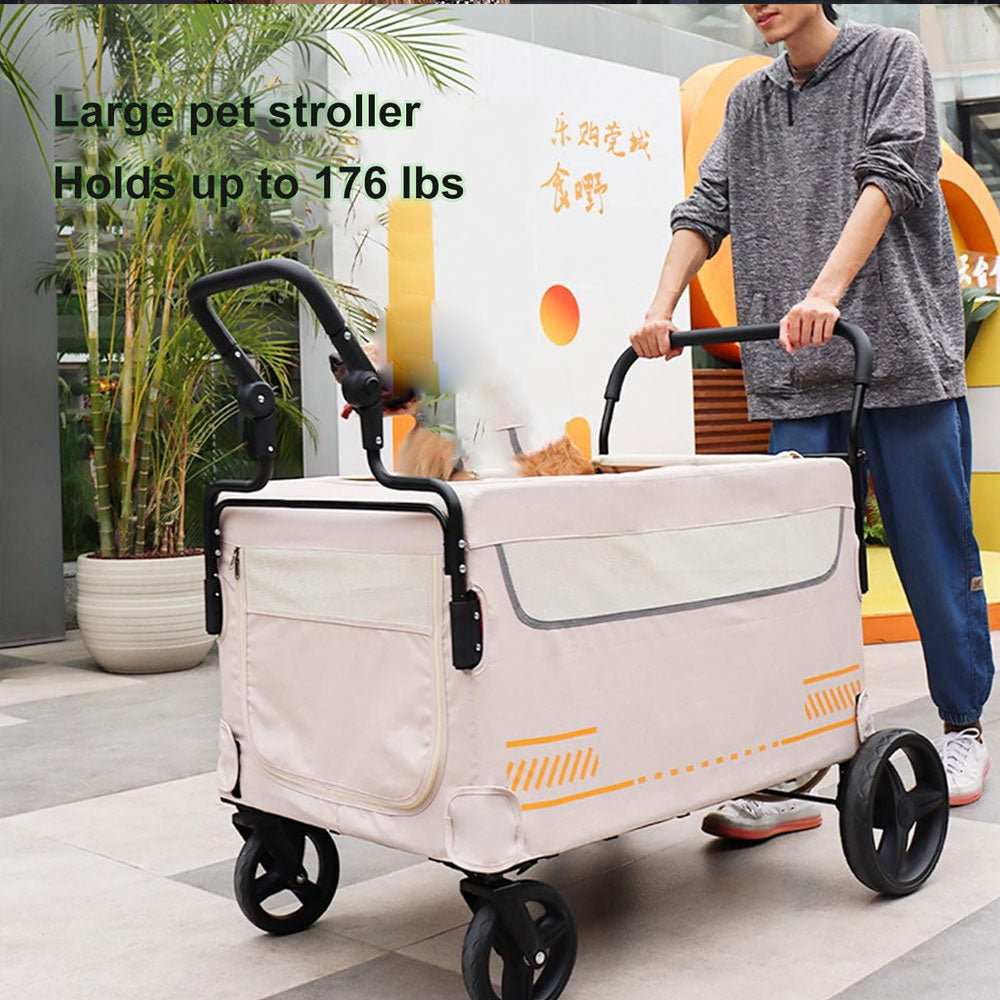 عربة التخييم الكبيرة قابلة للطي