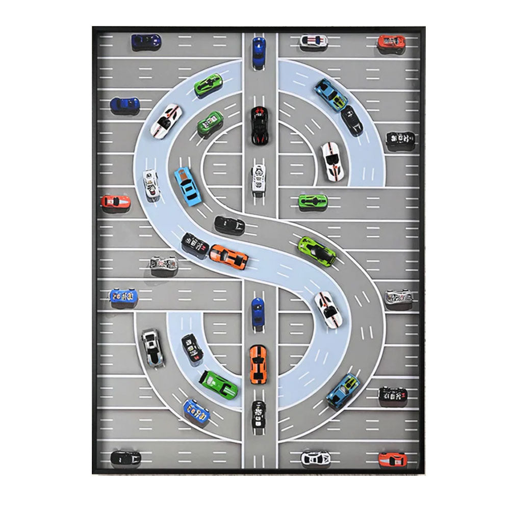 إطار لحركة مرور السيارة