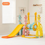 أرجوحة مع زحلاقية 3 في 1 للعب للأطفال