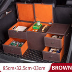 صندوق تخزين السيارة بأدراج كبيرة الحجم