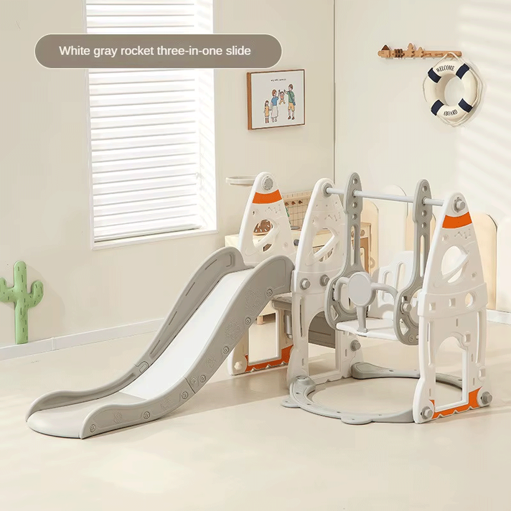 أرجوحة مع زحلاقية 3 في 1 للأطفال الصغار