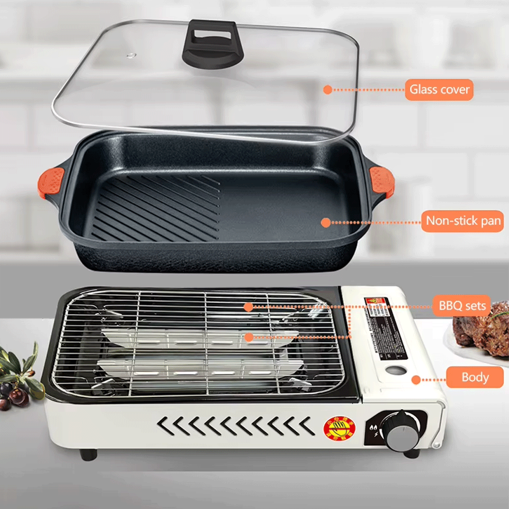 موقد غاز محمول بإشعال إلكتروني