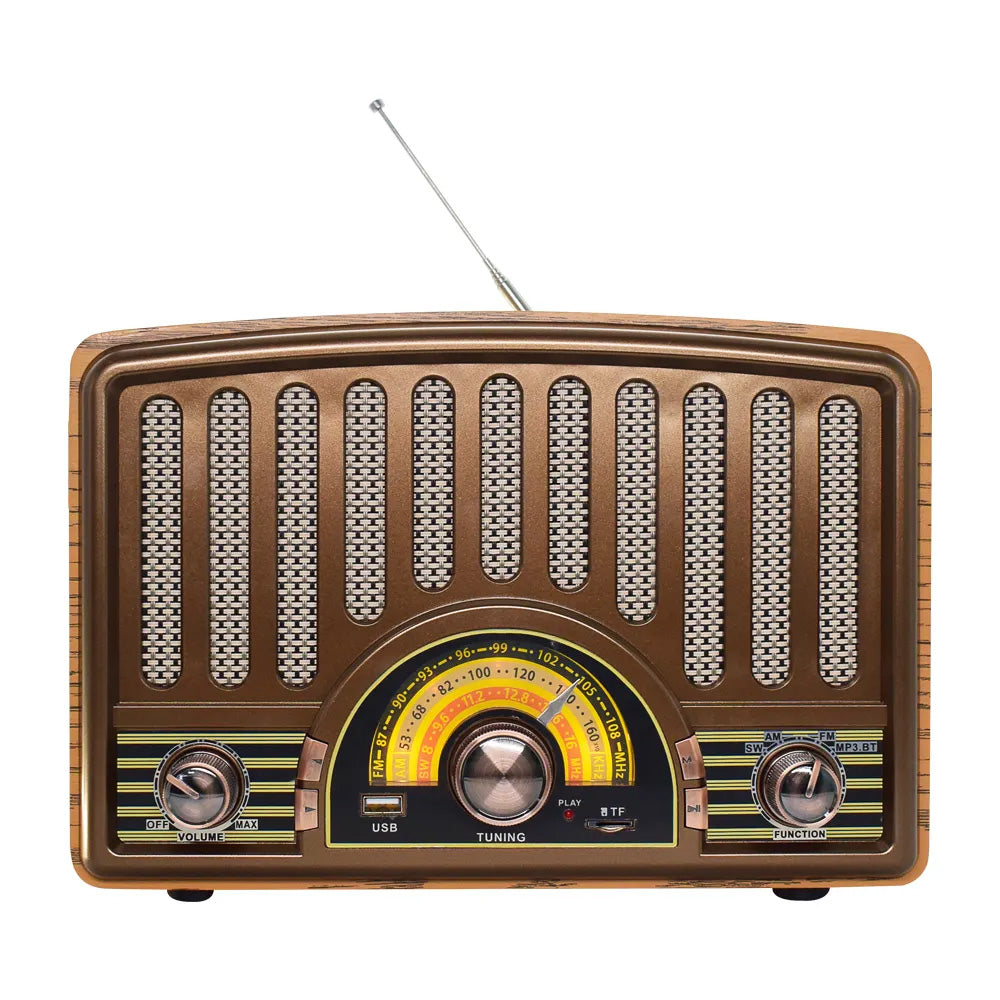 راد ريترو متعدد مكبرات الصوت مع بلوتوث،