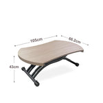 طاولة قهوة  قابلة للتعديل والتوسيع