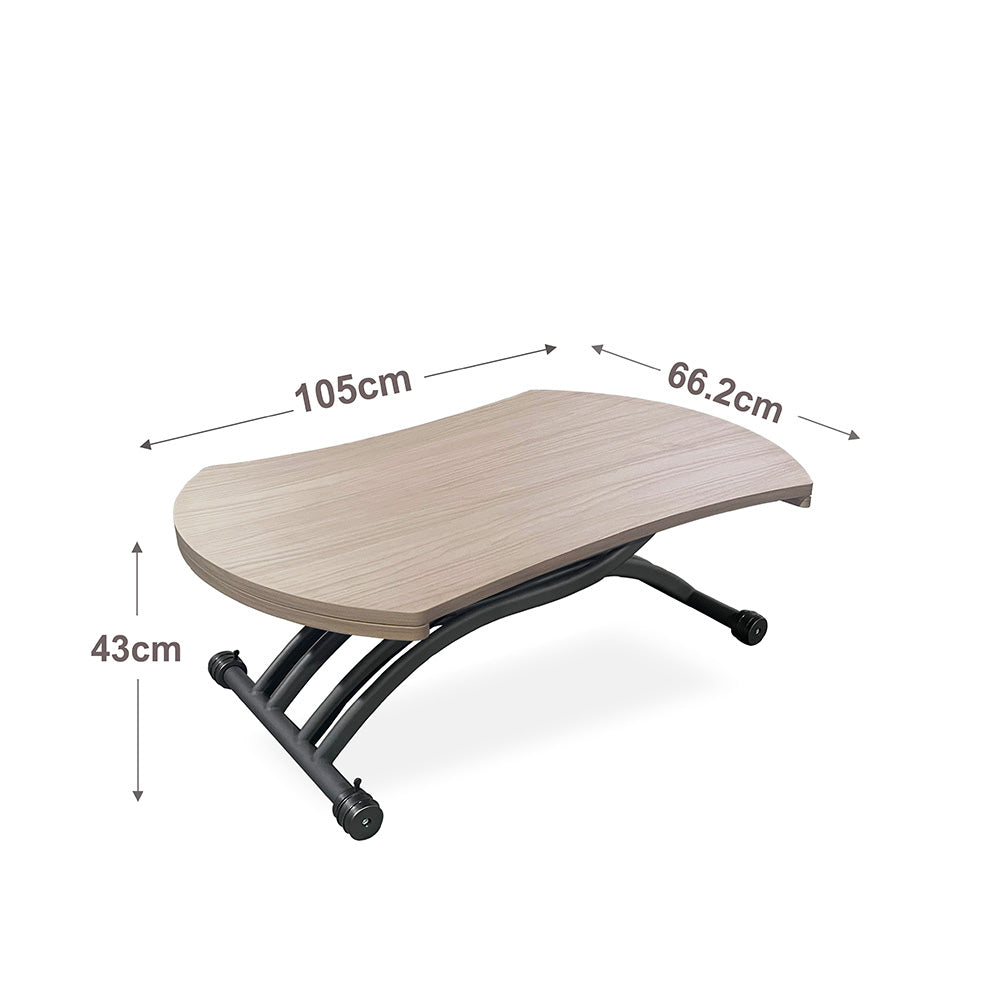 طاولة قهوة  قابلة للتعديل والتوسيع