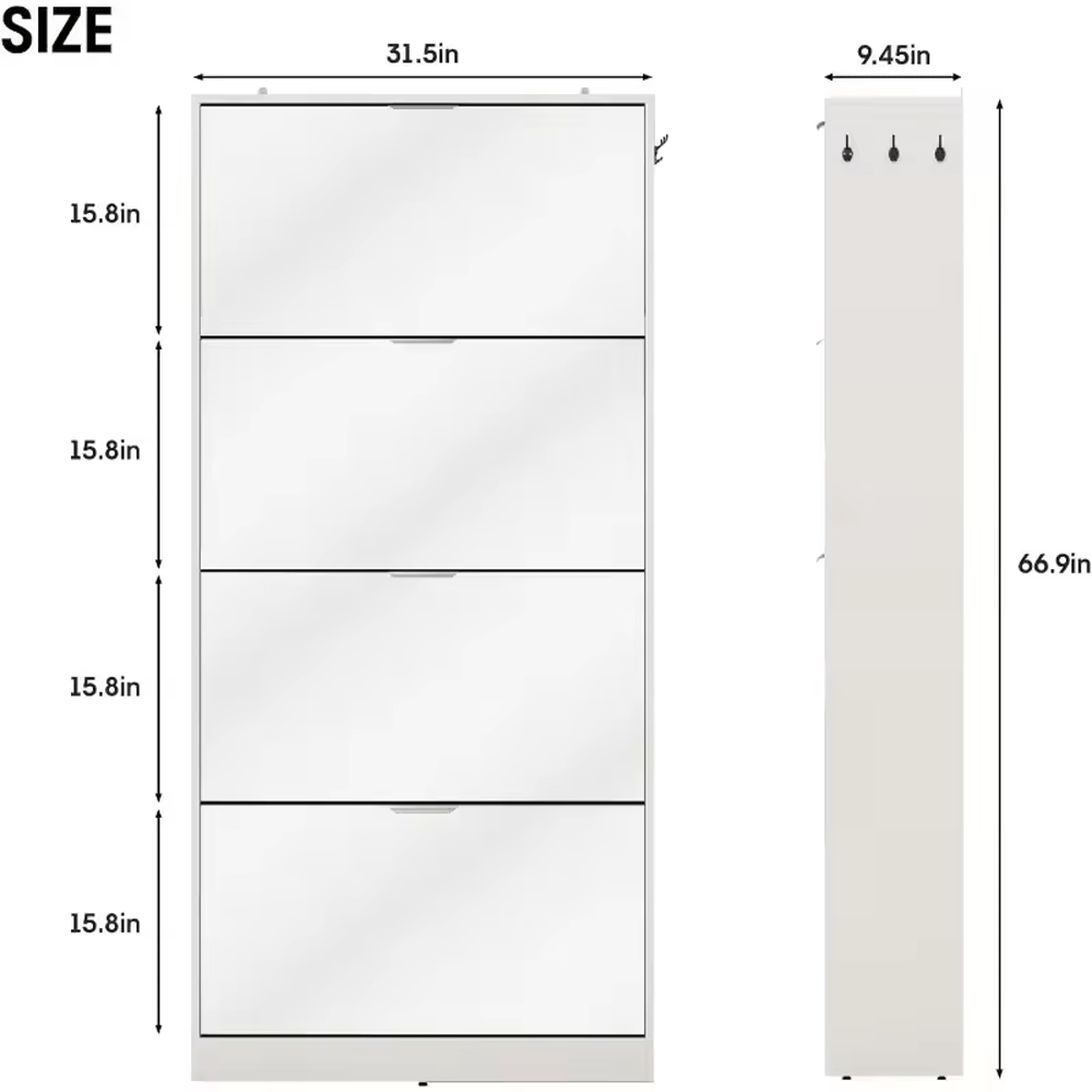 خزانة لتنظيم الأحذية