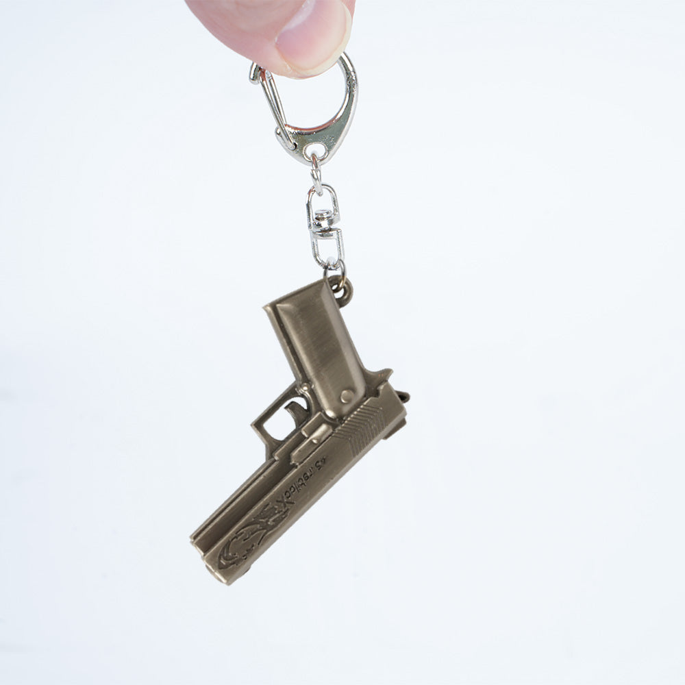 سلسلة مفاتيح أنمي بتصميم مسدس