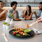 شوك خشبية للاستخدام مرة واحدة - 100 قطعة