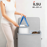 سلة غسيل 2فتحة/2حقيبة تخزين