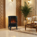 ديكور إضاءة مدفأة الحطب