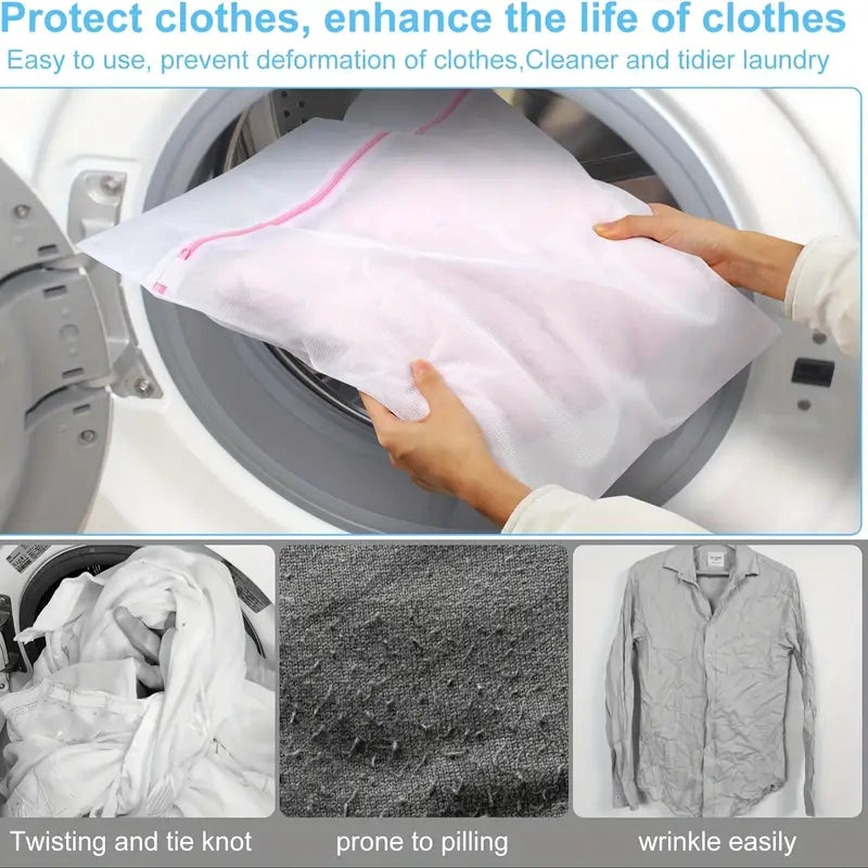 مجموعة أكياس غسيل الملابس