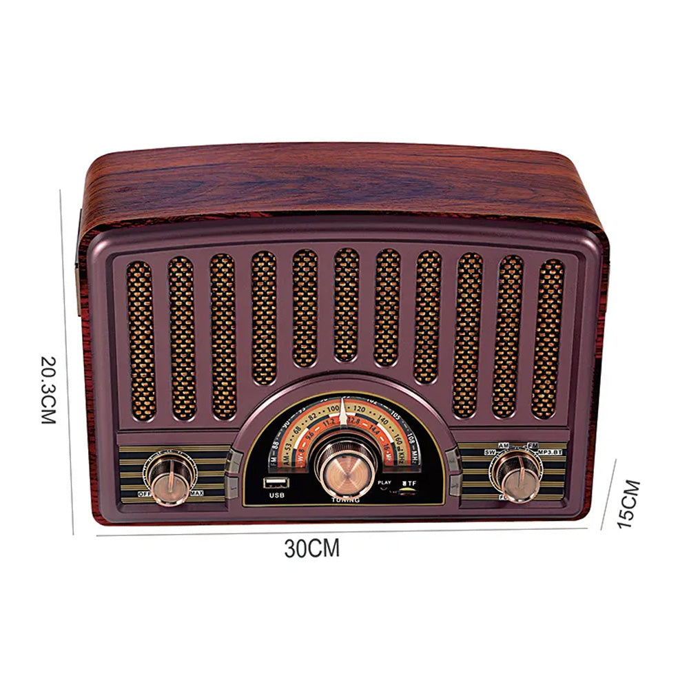 راد ريترو متعدد مكبرات الصوت مع بلوتوث،