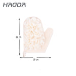 قفازات استحمام بفقاعات ناعمة