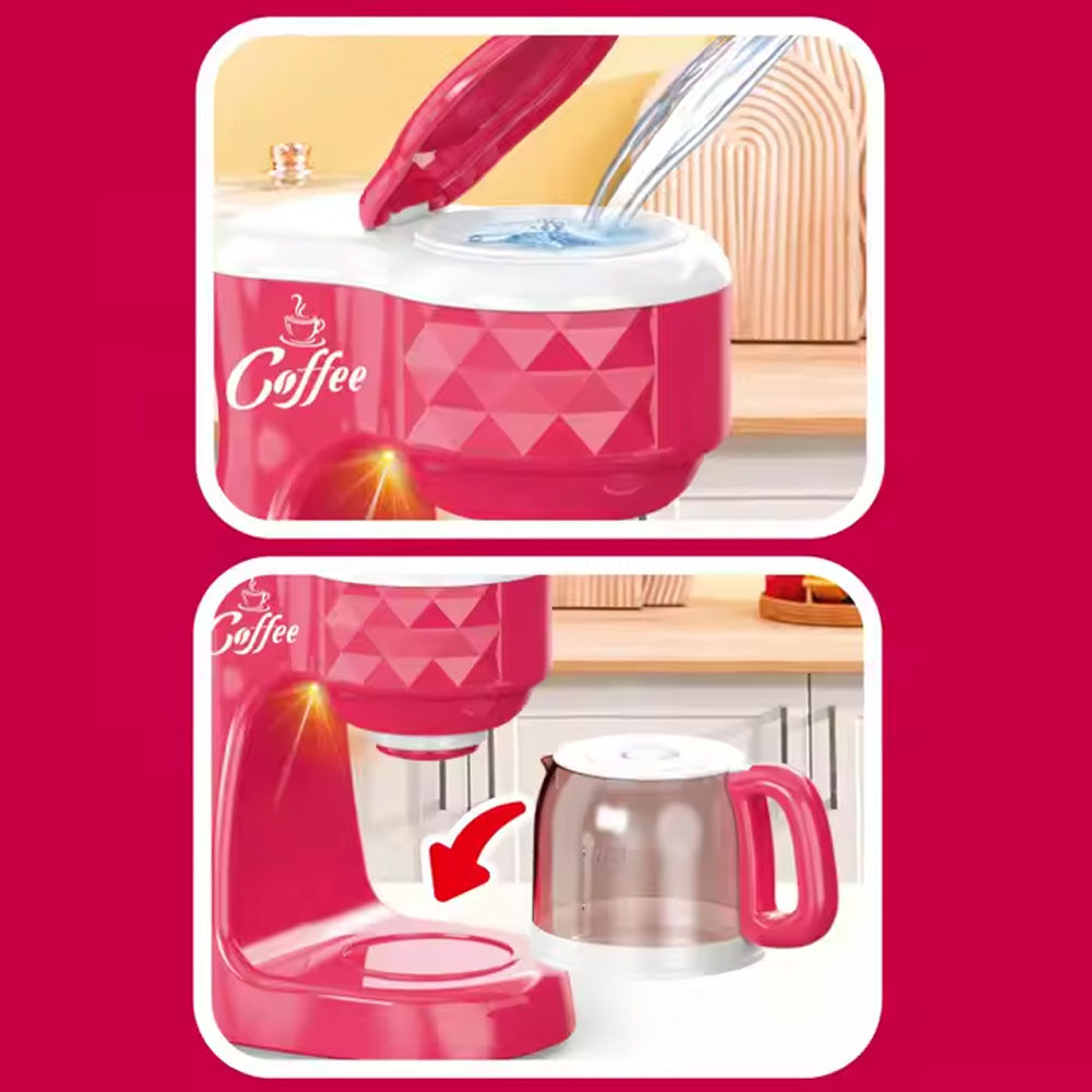 لعبة مطبخ بآلة صنع القهوة