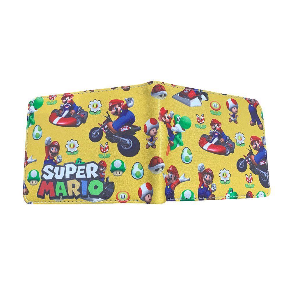 محفظة من جلد البولي يوريثان بطبعة سوبر ماريو كارت 30