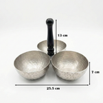 وعاء تقديم ثلاثي