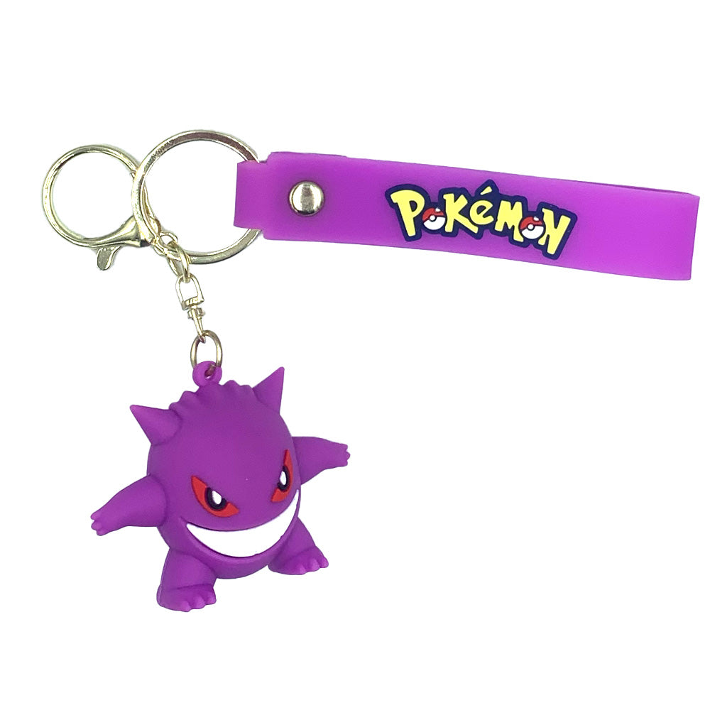 سلسلة مفاتيح من السيليكون على شكل بوكيمون