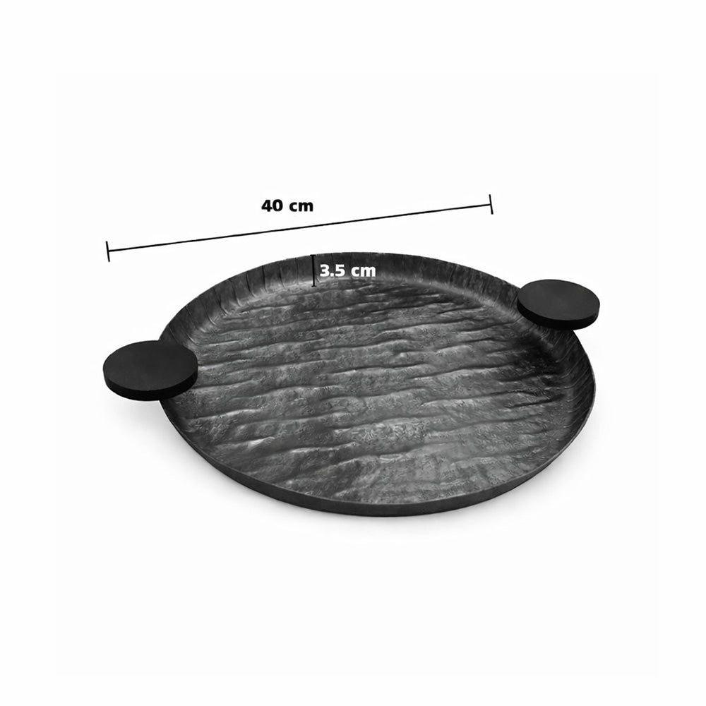 صينية تقديم مستديرة- كبير